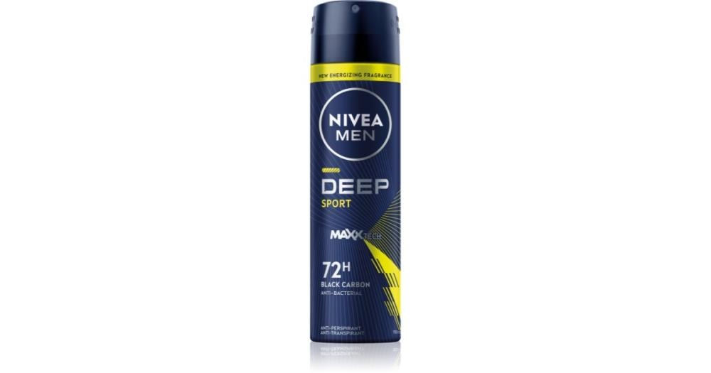 NIVEA MEN Deep Sport antiperspirant v spreju 150 ml - Akcija v trgovini Dm