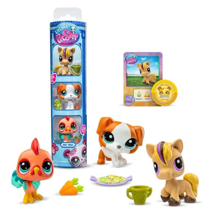 Mini figurice 3pack z dodatkom Littlest Pet Shop - Akcija v trgovini Mueller