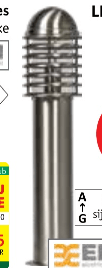 LED svetilka Andres Elbi - Akcija u trgovini Jager