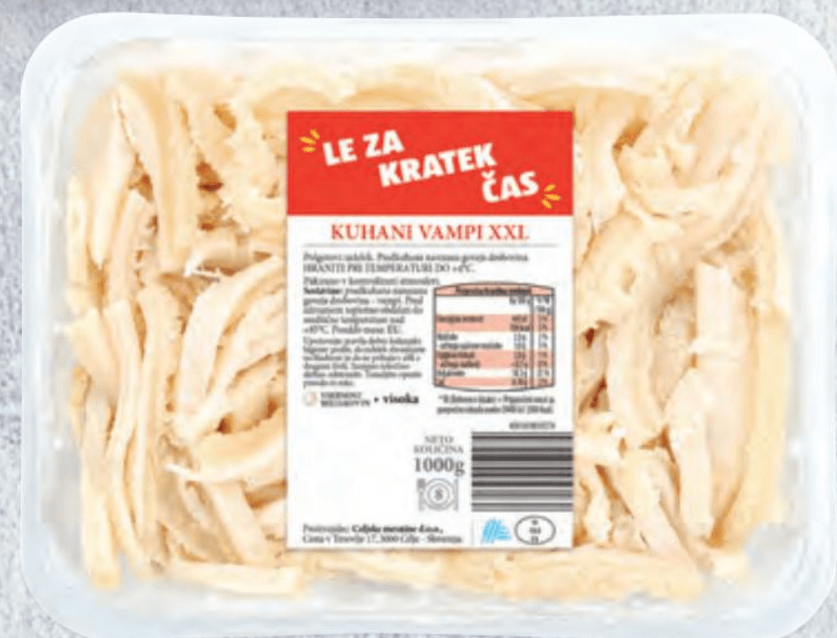 Vampi 761 g + 239 g Celjske mesnine - Akcija v trgovini Hofer