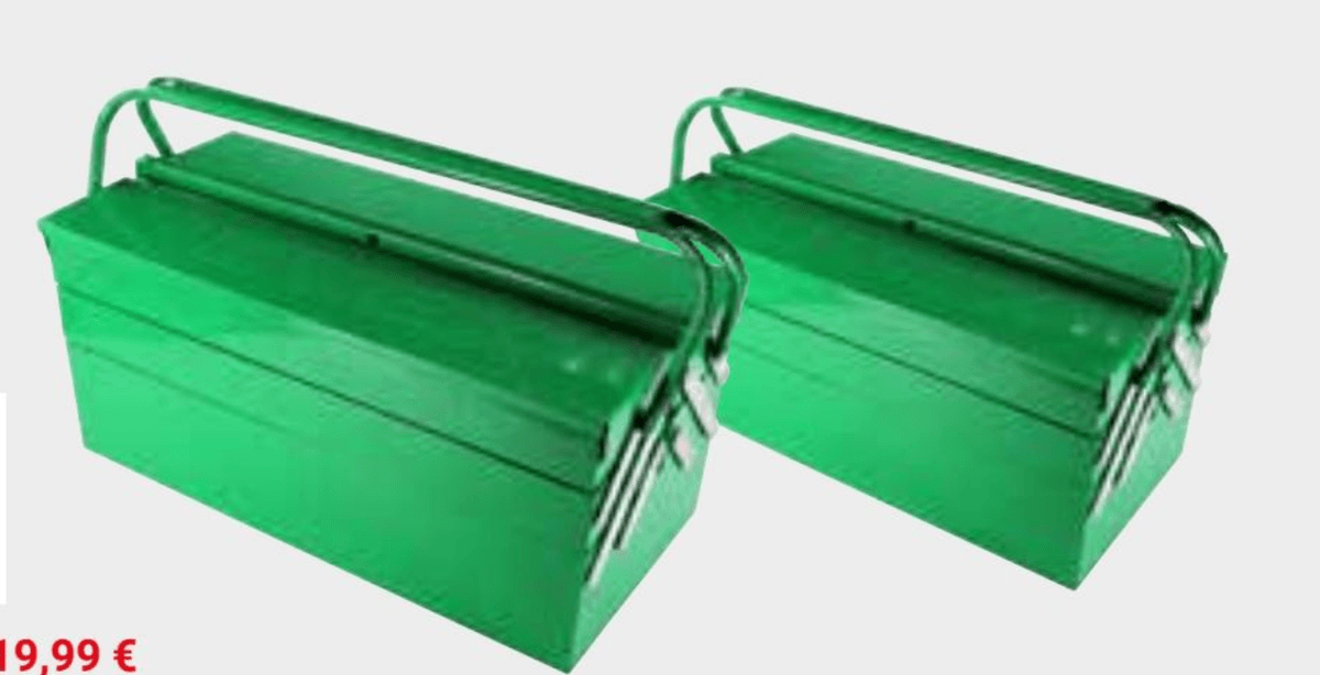 Kovinska škatla za orodje PEVEX - Akcija v trgovini Pevex