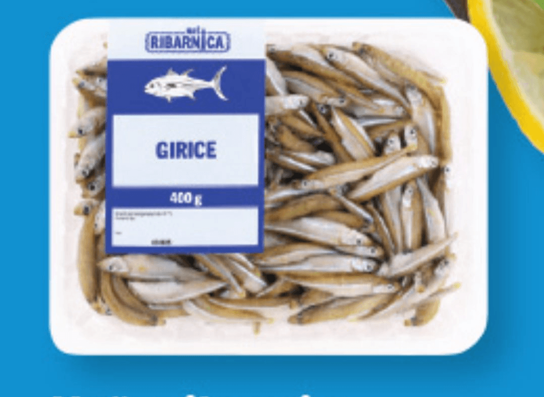 Naša ribarnica Girice 400 g - Akcija v trgovini Lidl