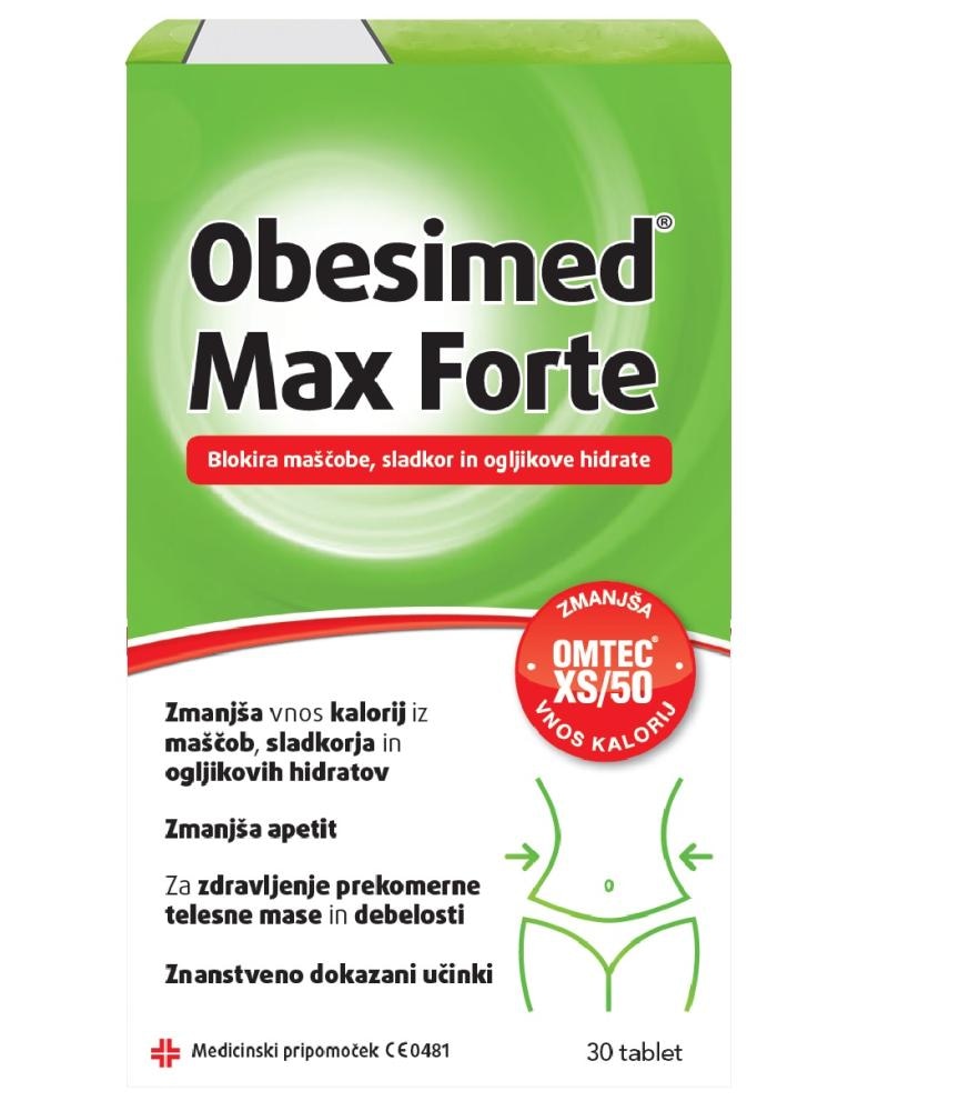 Obesimed Max Forte 28 kapsul - Akcija v trgovini E.Leclerc