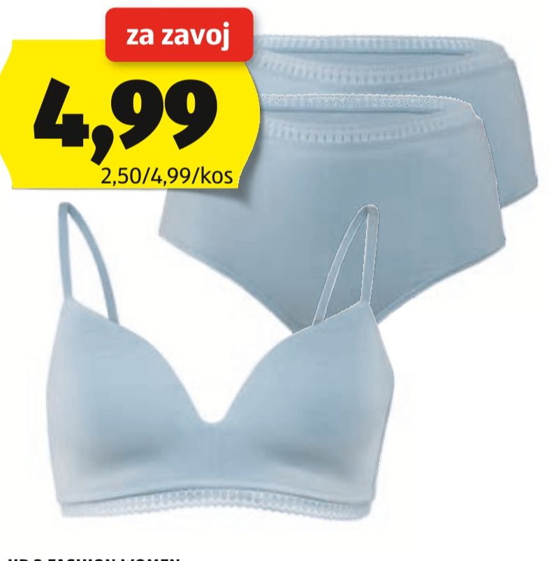 Žensko spodnje perilo UP 2 FASHION WOMEN - Akcija v trgovini Hofer