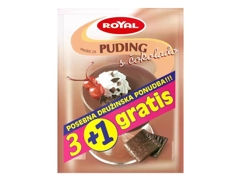 Puding borovnica Royal 40 g - Akcija v trgovini E.Leclerc