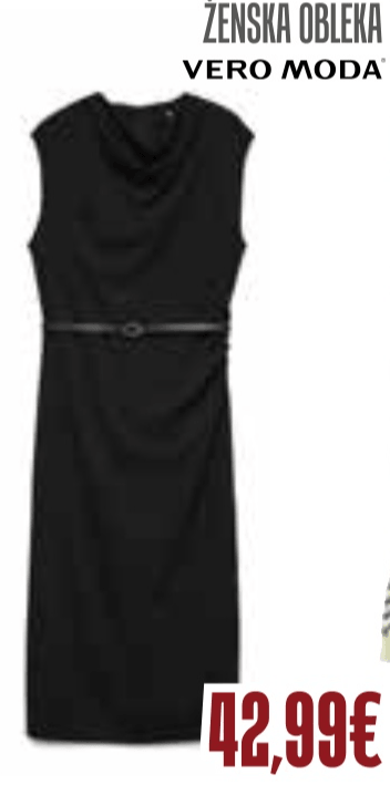 Ženska obleka Vero Moda - Akcija v trgovini Jager