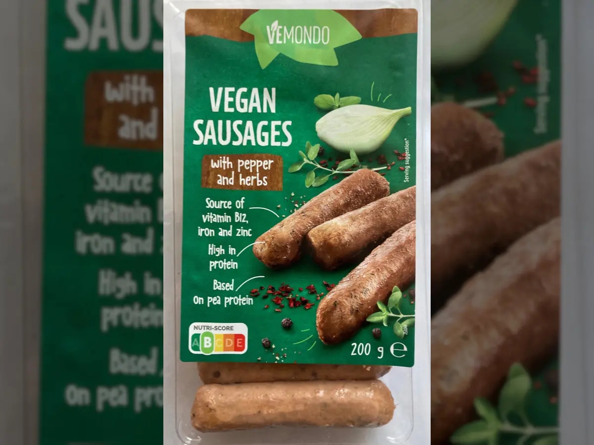 Veganske klobase za žar 200 g Vemondo - Akcija v trgovini Lidl