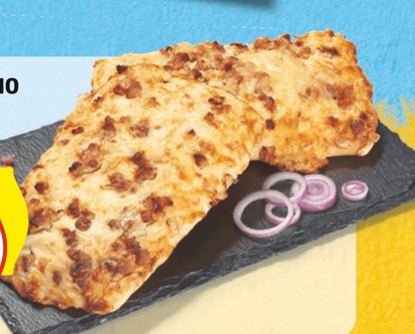 Fočaccia s slanino in čebulo 125 g Akcija v trgovini Hofer