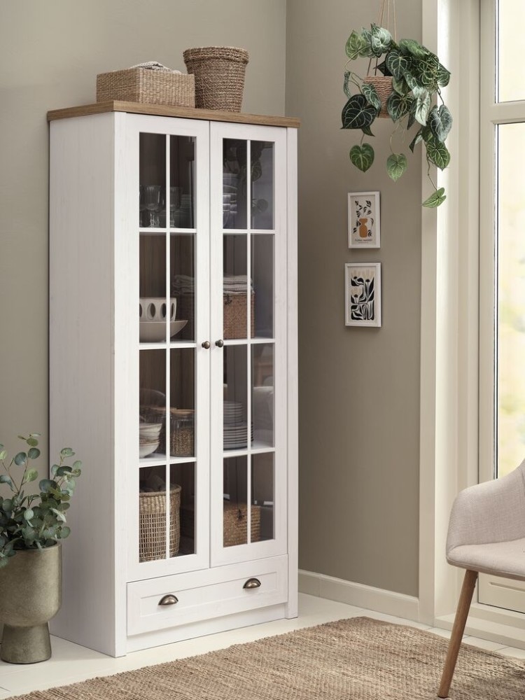 Vitrina Markskel Š90xV198xG43 cm Akcija v trgovini Jysk