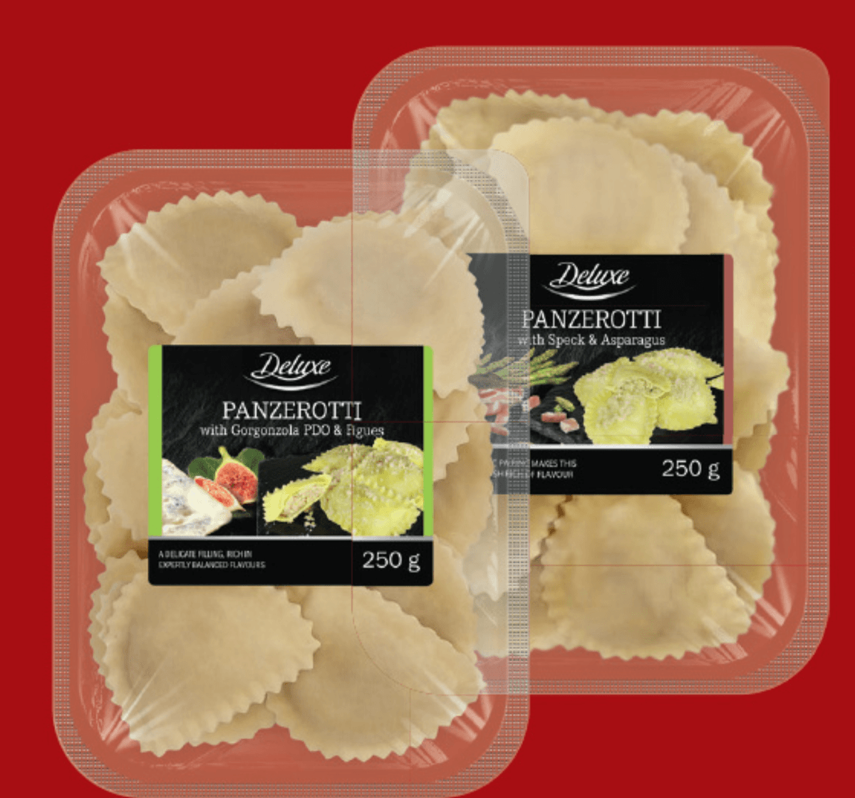 Deluxe Polnjene testenine „Panzerotti“ 250 g - Akcija v trgovini Lidl