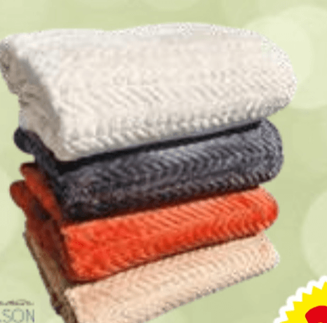 Odeja "Tricot" 125 x 150 cm Ourson - Akcija v trgovini E.Leclerc