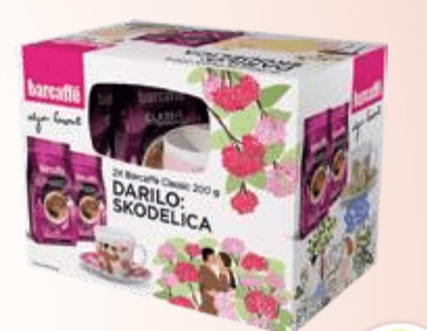 Darilni set Barcaffé - Akcija v trgovini E.Leclerc