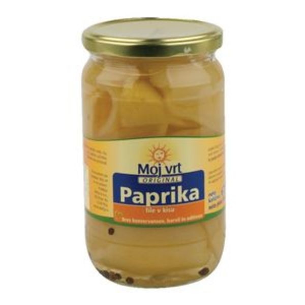 Pečena paprika Moj Vrt 670 g - Akcija v trgovini E.Leclerc