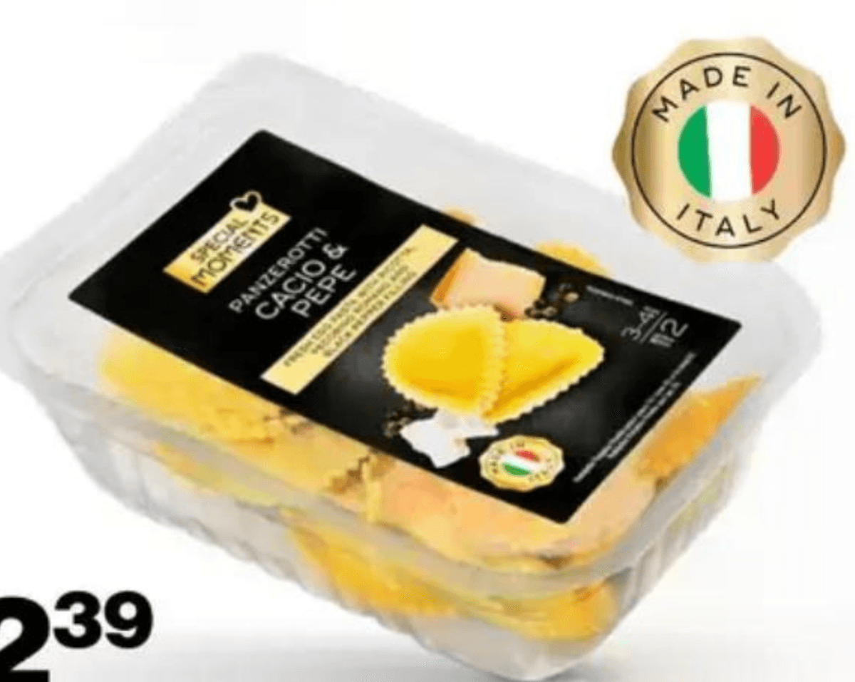 Testenine panzerotti Special Moments 250 g - Akcija v trgovini Mercator