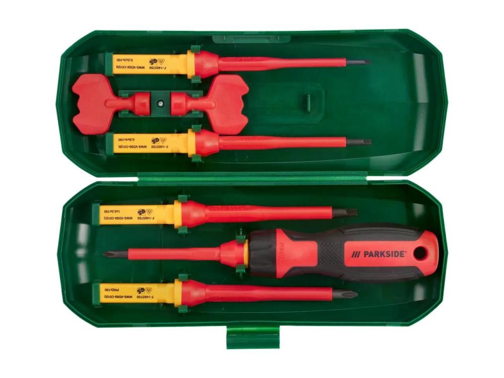 Parkside Komplet izoliranih izvijačev 8-delni - Akcija v trgovini Lidl