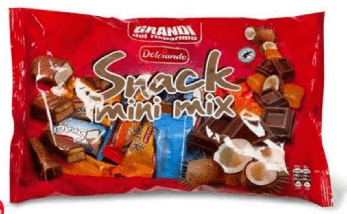 Mešane mini čokoladice 1 kg Grandi - Akcija v trgovini Eurospin