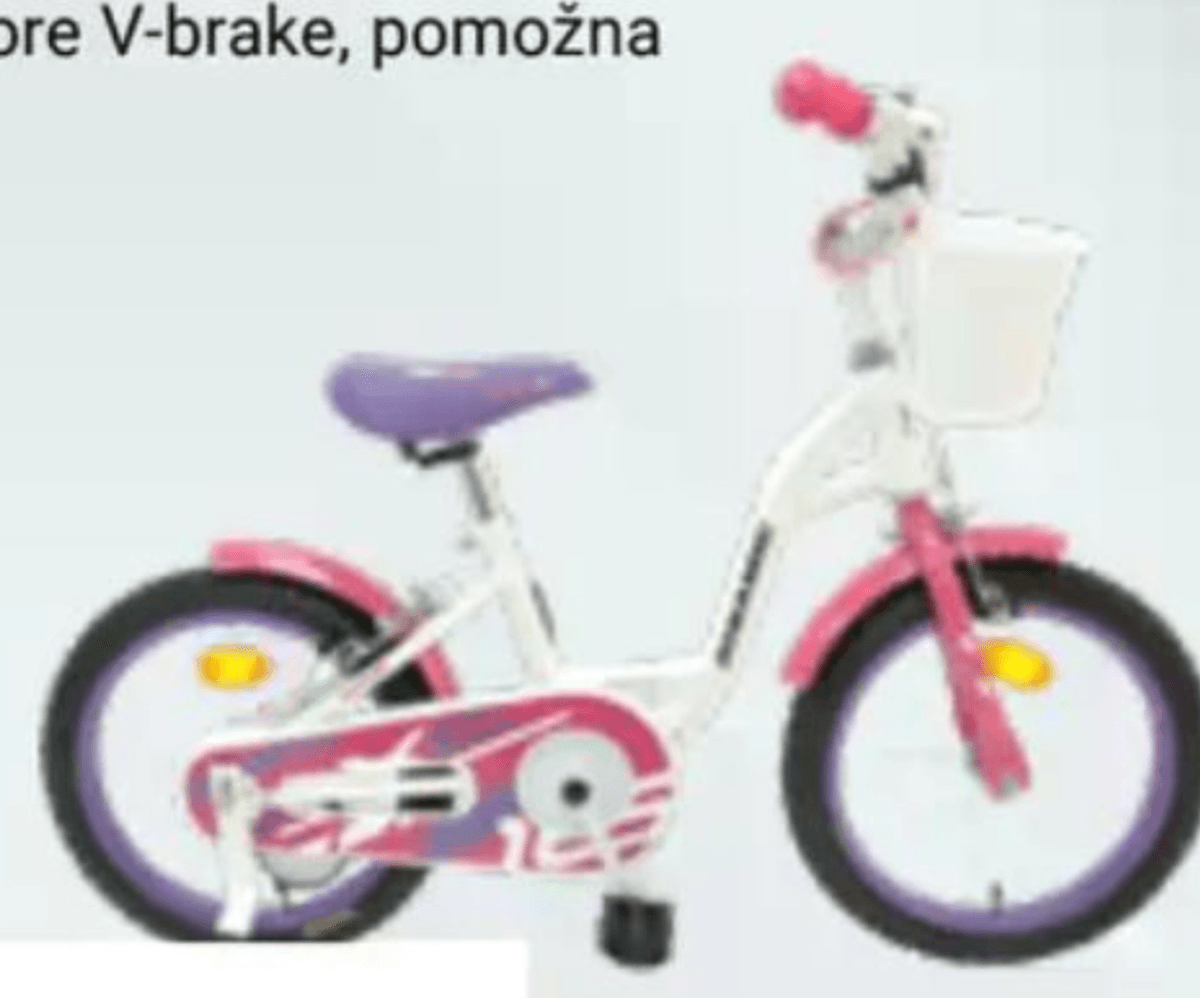 Otroško kolo DINAMIC 16 - Akcija v trgovini Pevex