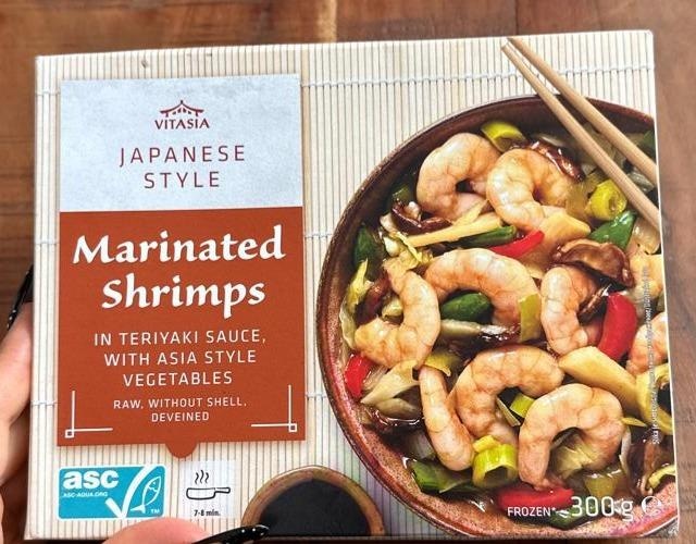 VITASIA Marinated Shrimps 300 g - Akcija v trgovini Lidl