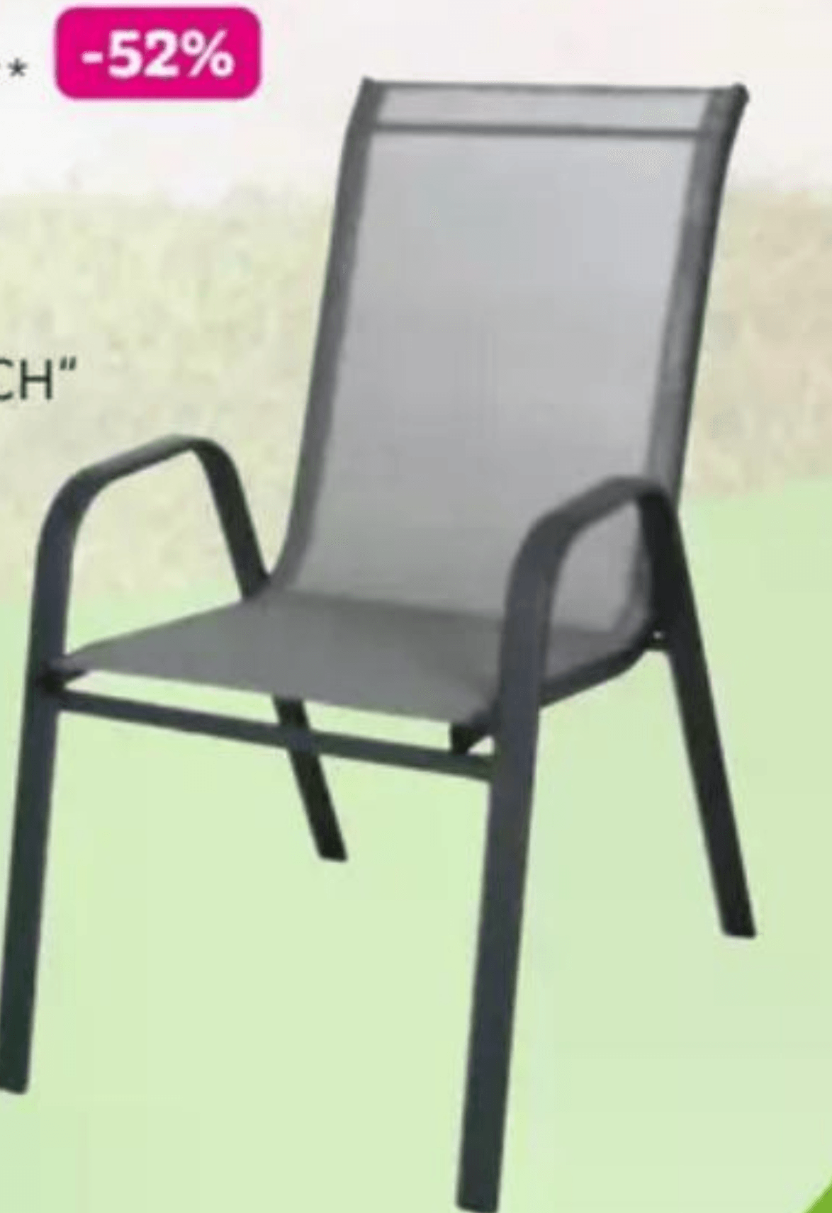 Vrtni stol „STITCH" - Akcija v trgovini Mömax