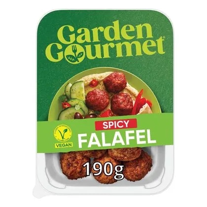 Falafli s čičeriko in špinačo Garden Gourmet 190 g - Akcija v trgovini E.Leclerc