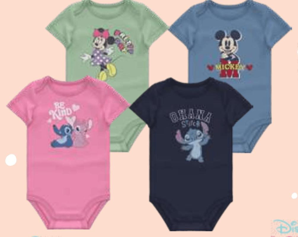 Otroški bodi Disney Baby - Akcija v trgovini E.Leclerc
