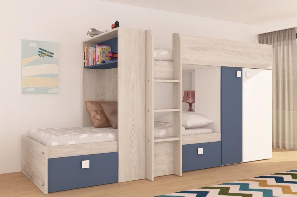 Celoten sestav MURCIA z vzmetnicama REVITA 2x 90x200cm - Akcija v trgovini Harvey Norman