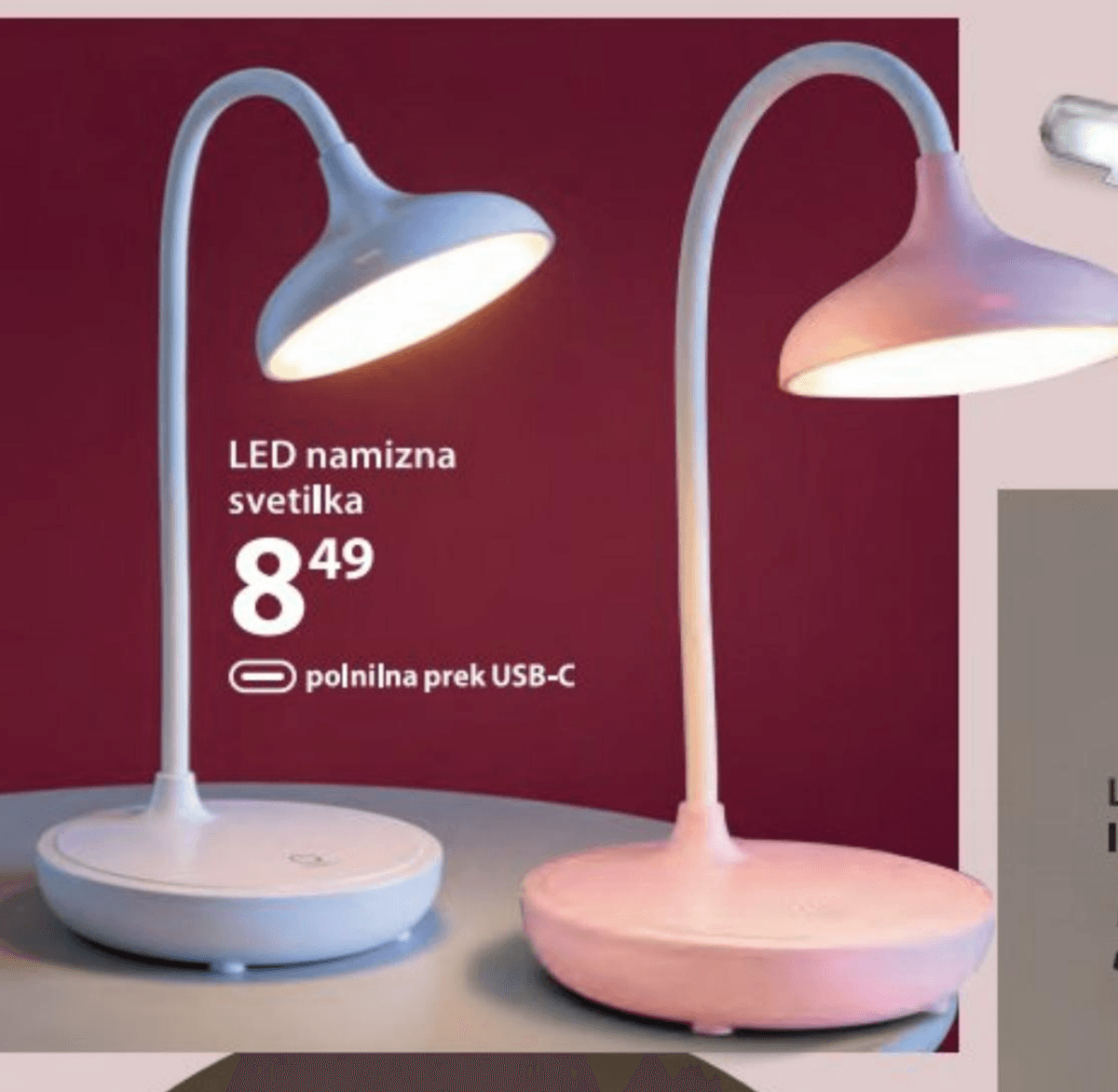 LED svetilka - Akcija v trgovini NKD