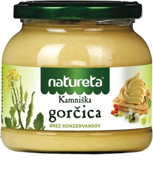 Gorčica Natureta ali Gorčica polnozrnata Nothing but Natureta 540 g ali 230 g Akcija v trgovini Mercator