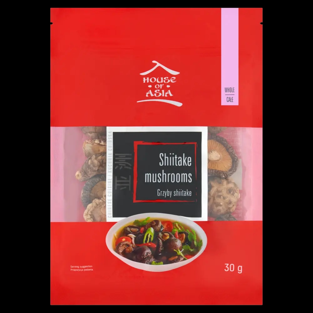 Gobe šitake 30 g House of Asia Akcija v trgovini Spar