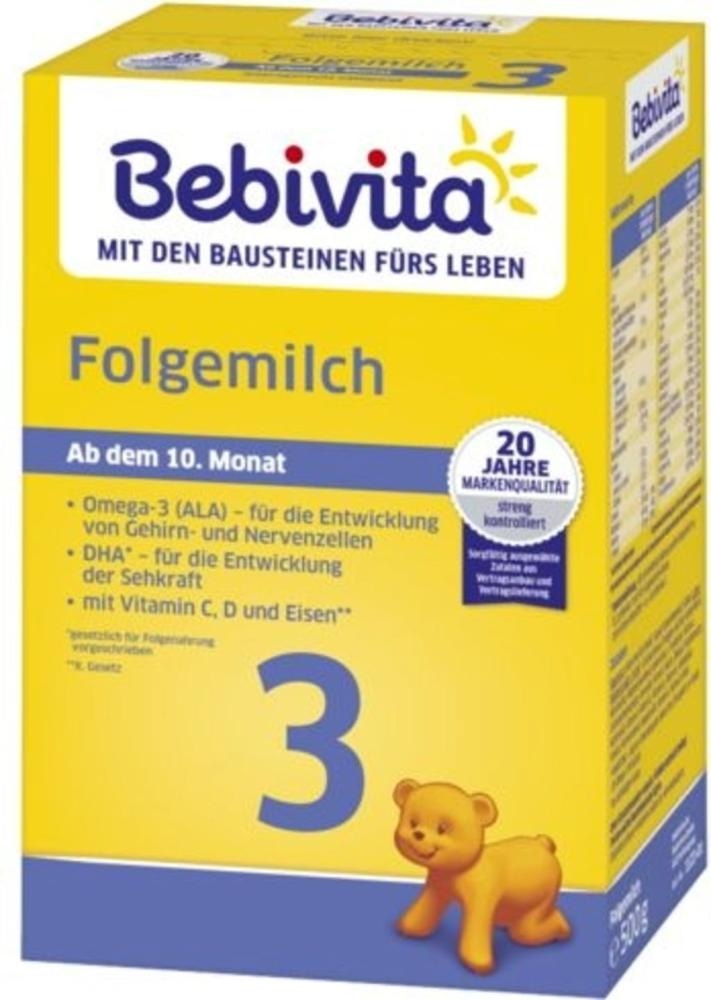 Bebivita otroško nadaljevalno mleko 500 g - Akcija v trgovini Mueller