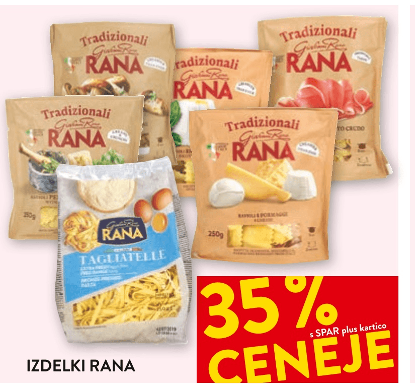 IZDELKI RANA - Akcija v trgovini Spar