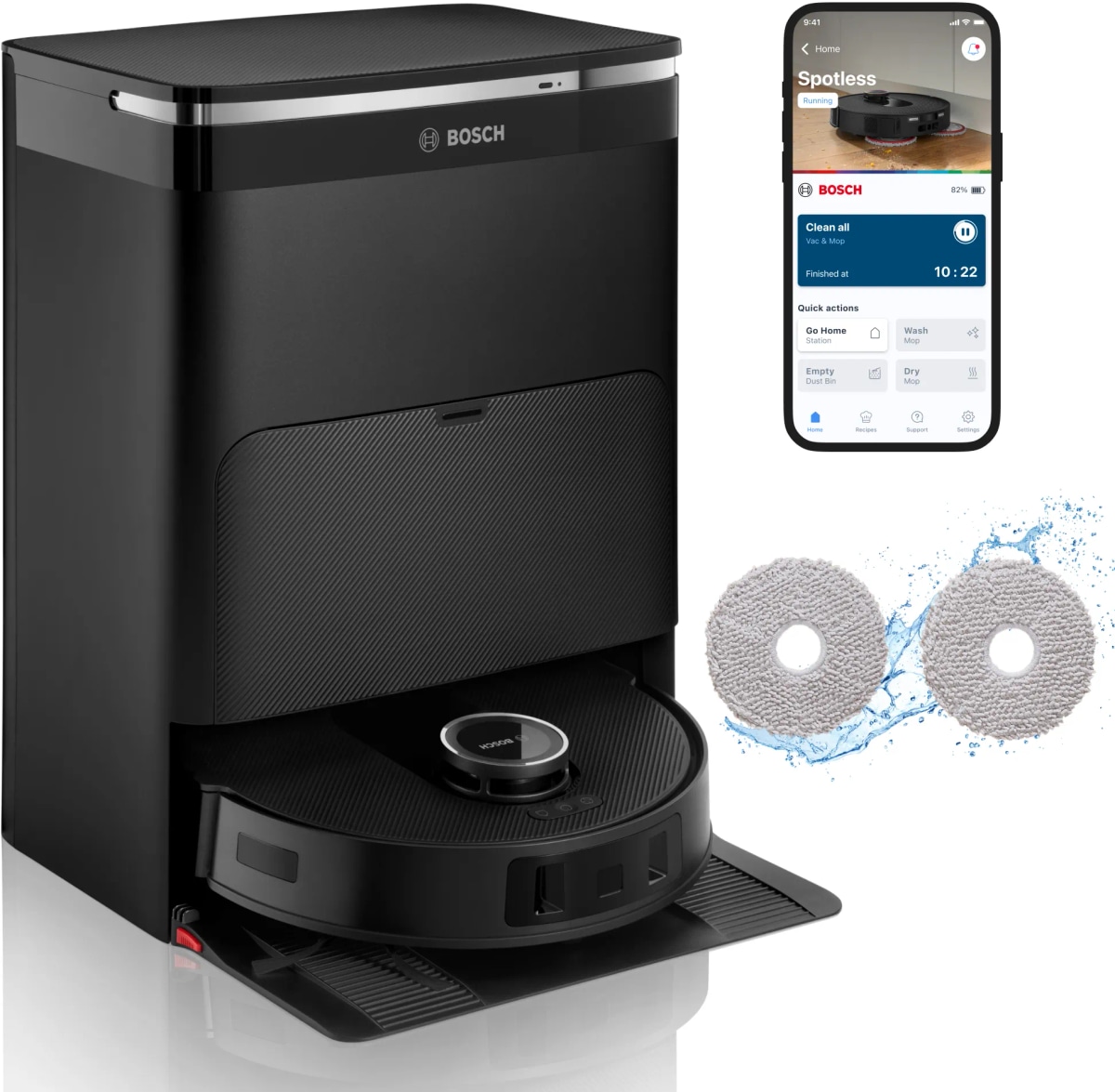 ROBOTSKI SESALNIK BOSCH SPOTLESS MAX BCRDW3B - Akcija v trgovini Merkur