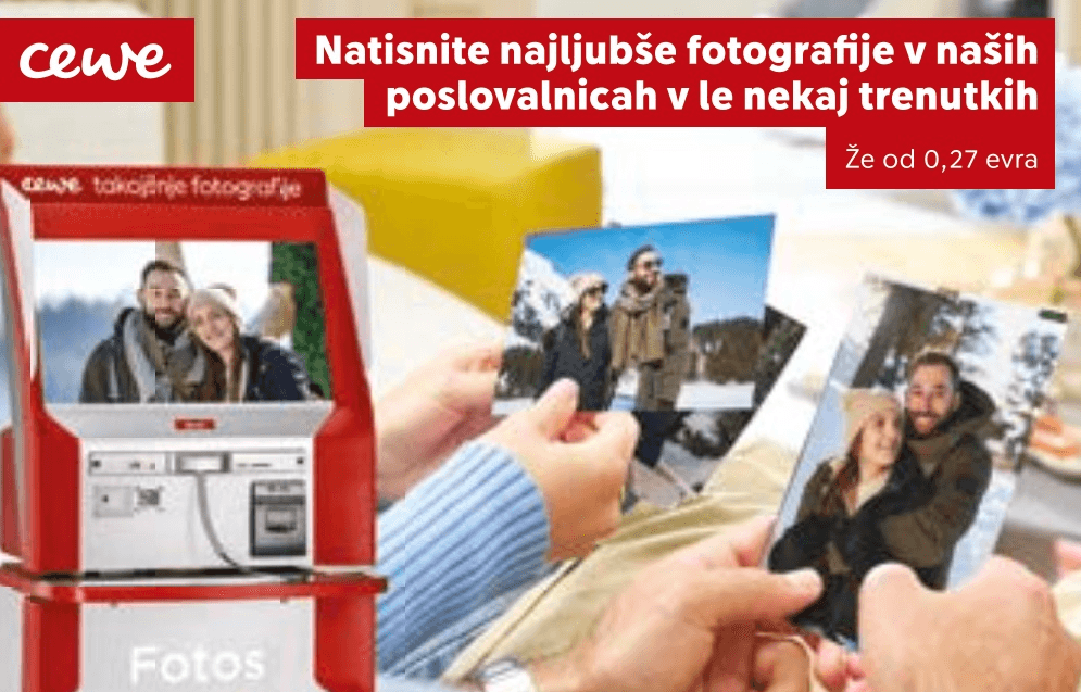 Cewe Fotos - Akcija v trgovini Mueller