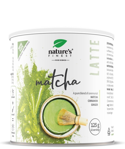 Bio Matcha Latte 125 g Nature's finest - Akcija v trgovini Jager