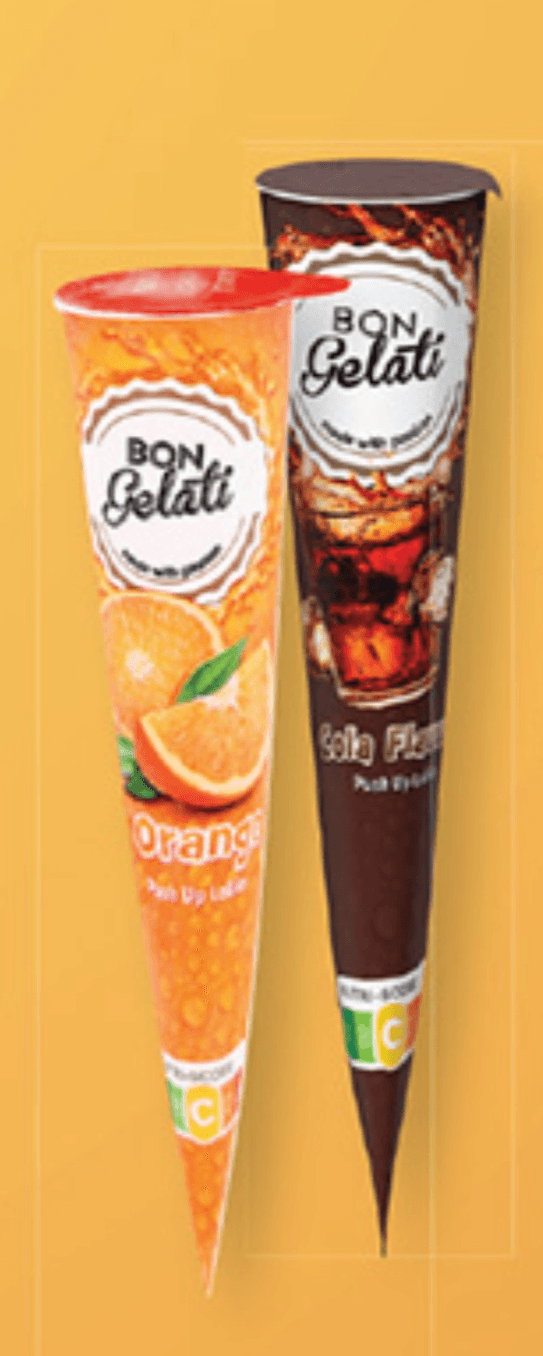 Bon Gelati vodni sladoled 2 paketi (12 x 110 ml) Akcija v trgovini Lidl