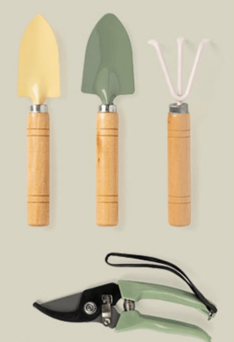 Komplet majhnih vrtnih pripomočkov ali vrtne škarje - Akcija v trgovini Pepco