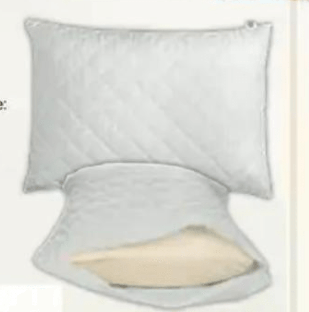 Vzglavnik s snemljivo prešito prevleko 50 x 70 cm - Akcija v trgovini Pevex