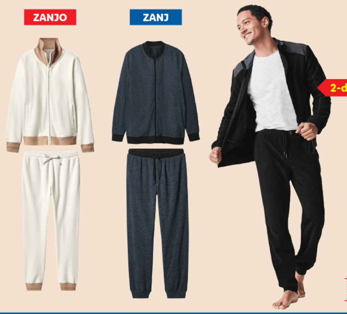 esmara/esmara MEN Trenirka iz flisa - Akcija v trgovini Lidl