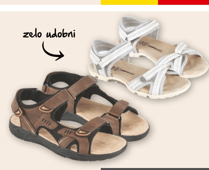 Sandali - Akcija u trgovini Spar
