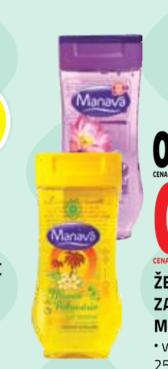 Ženski gel za tuširanje Manava 250 ml - Akcija v trgovini E.Leclerc