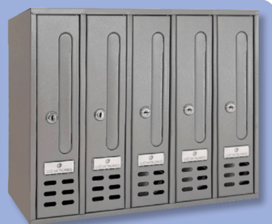 Poštni nabiralniki v nizu 6 enot - Akcija v trgovini Bauhaus