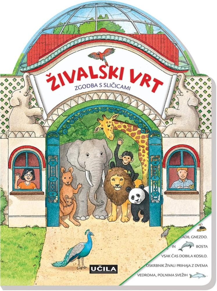 Otroška knjiga s sestavljankami Živalski vrt - Akcija v trgovini Lidl
