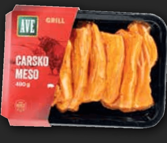 Marinirano carsko meso 480 g Ave Grill - Akcija v trgovini Spar