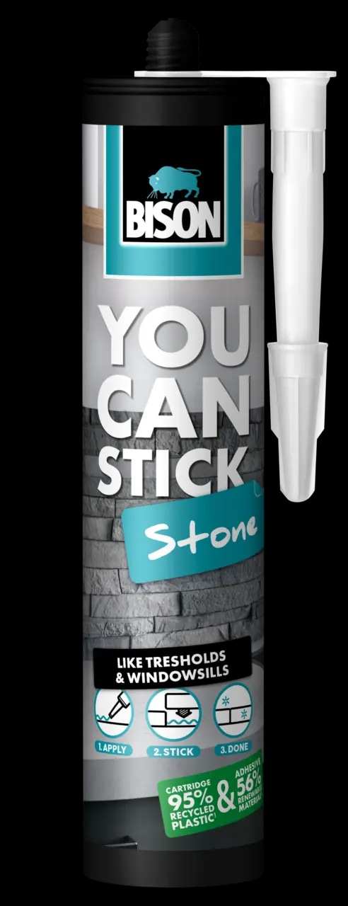 Montažno lepilo 'You Can Stick: Stone / Mirrors & Metals / Wood' 440 g Akcija v trgovini Bauhaus