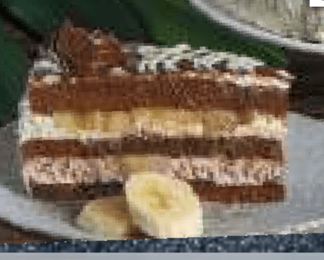 Torta z banano 14-16 kosov Domači izdelek - Akcija v trgovini E.Leclerc