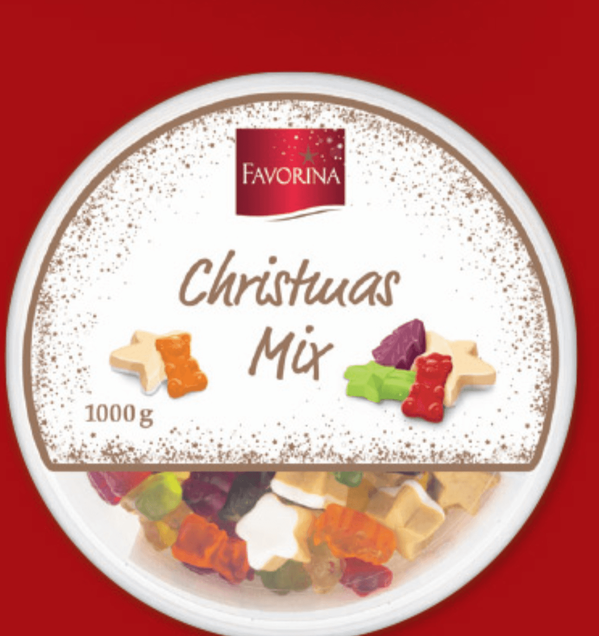 Favorina Mešanica sadnih gumi bonbonov 1 kg - Akcija v trgovini Lidl