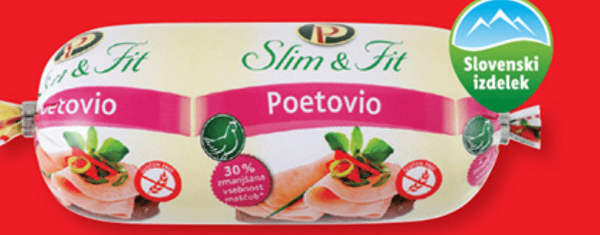 SLIM&FIT Poetovio piščančje prsi 400 g - Akcija u trgovini Lidl