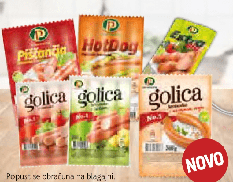 Perutnina Ptuj Hrenovke - Akcija v trgovini Jager