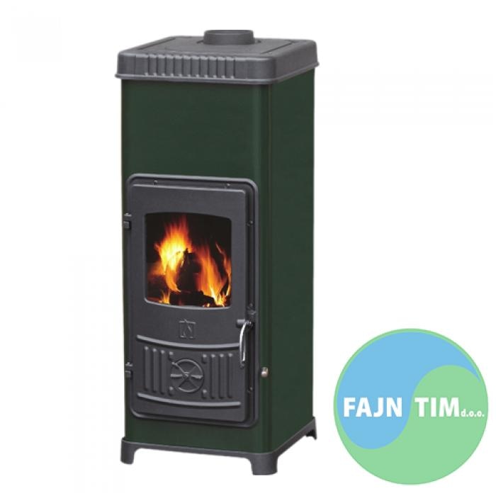 Peč na trdo gorivo DORA – 10 N ČRNA PLAMEN - Akcija v trgovini Pevex