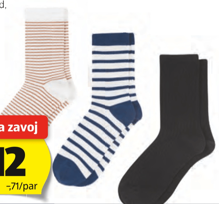 Ženske nogavice 3 pari UP2FASHION WOMEN - Akcija v trgovini Hofer